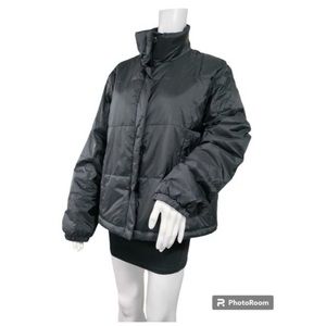 Madewell Travel Buddy Packable Puffer  Long Sleeve Stand Up Collar Full Zip XXL